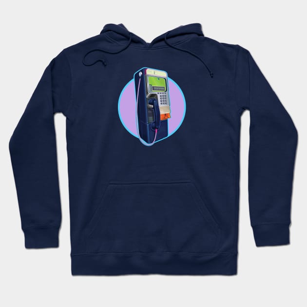 Pick Up The Phone - Payphone Hoodie by callingtomorrow